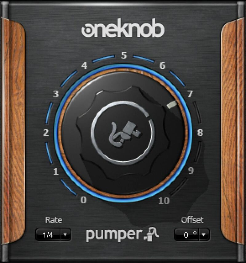 Tempo-synced ducking with ten rhythms and a single control for instant pumping or subtle motion.