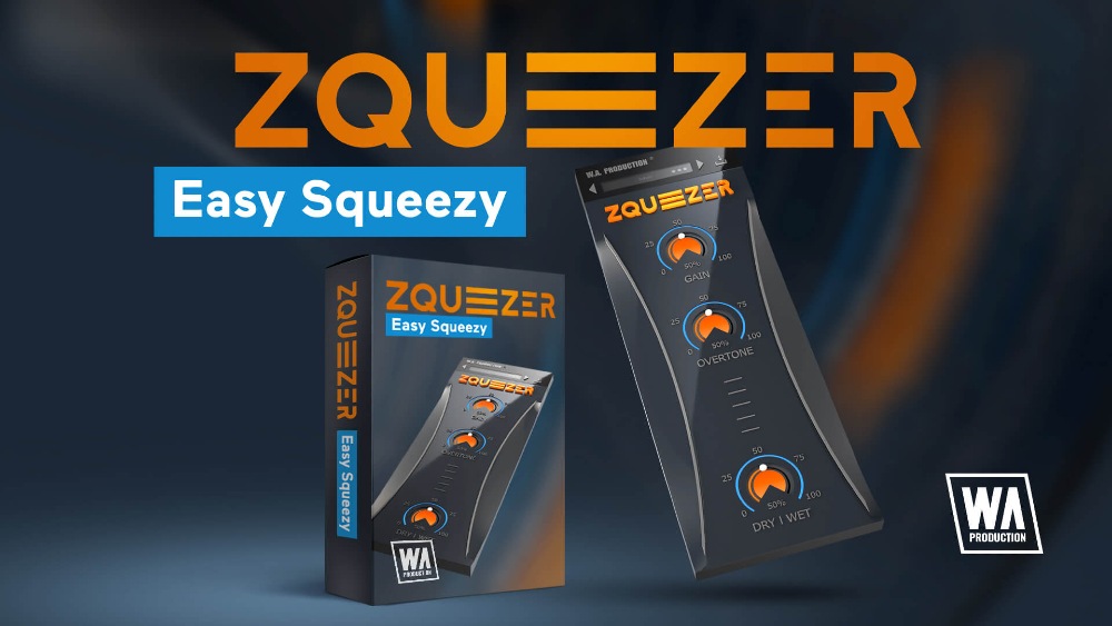 W. A. Production Zqueezer plugin interface on sale at Plugin Boutique, 60% off until Aug 31
