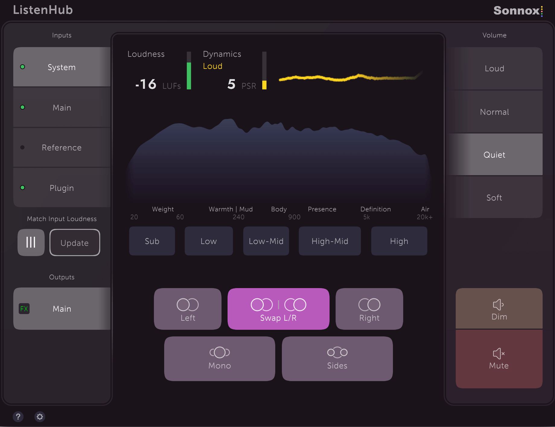 Sonnox ListenHub plugin interface on sale at Plugin Boutique, 74% off until Jul 15