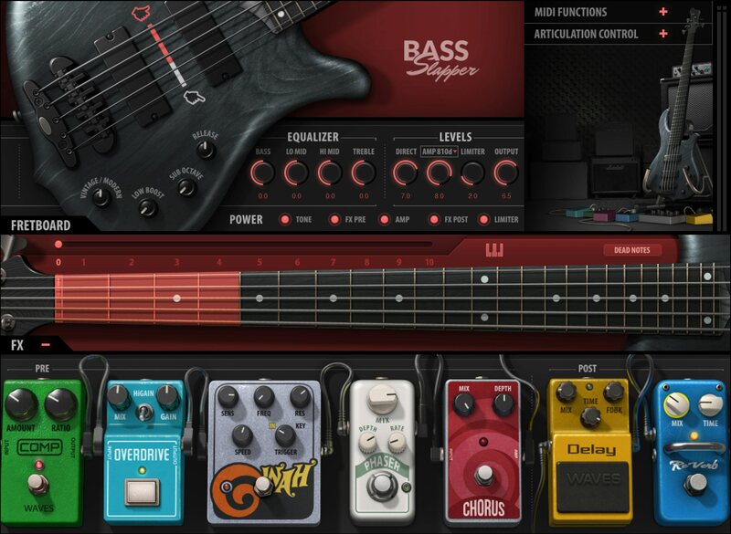 Waves Bass Slapper plugin interface on sale at Plugin Boutique, 62% off until Apr 19
