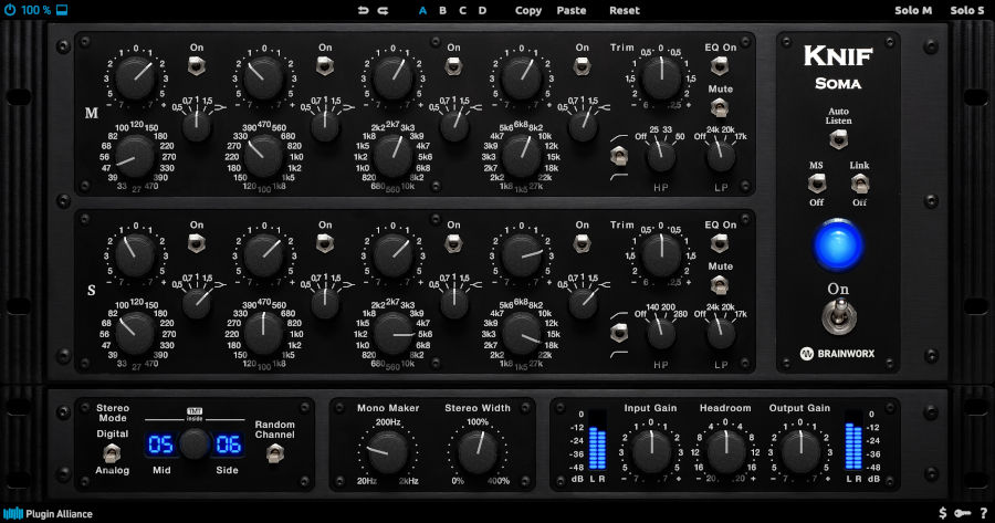 Mastering-focused passive tube EQ with precise Real Q control, variable tube saturation, and mid/side tools.