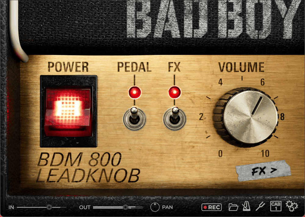 An 800-series amp emulation delivering classic 80s rhythm and saturated lead tones with built-in delay/reverb.