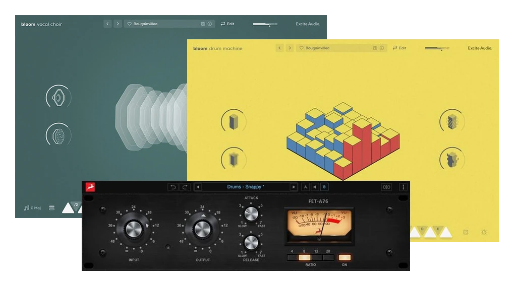 Exclusive Bundles+ Sharing Spotlight: Girls Make Beats Bundle plugin interface on sale at Plugin Boutique, 82% off until Oct 18