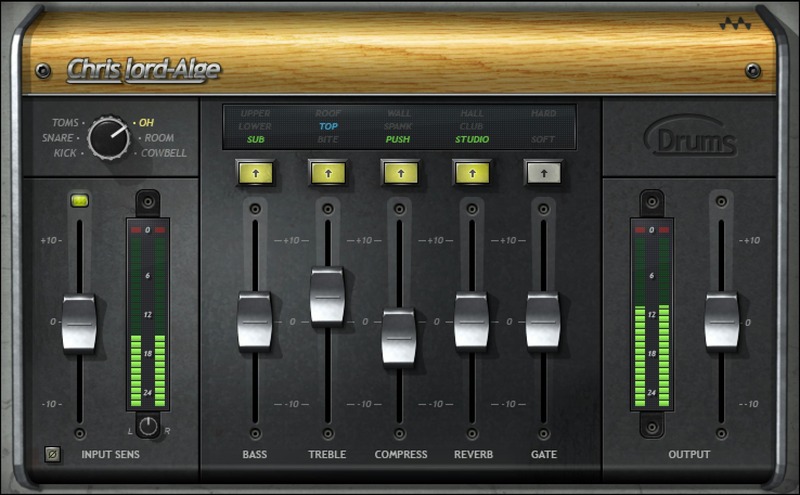 Waves CLA Drums plugin interface on sale at Plugin Boutique, 64% off until Jun 02