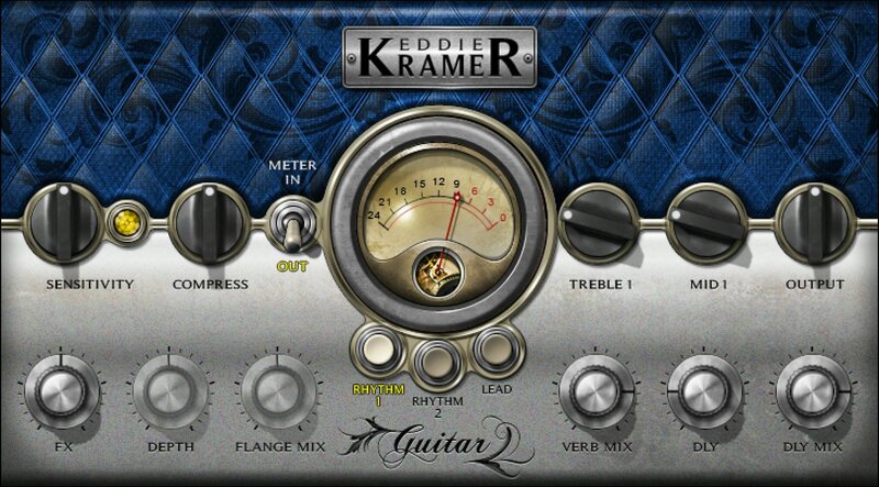 Waves Eddie Kramer Guitar Channel plugin interface on sale at Plugin Boutique, 64% off until Jun 02