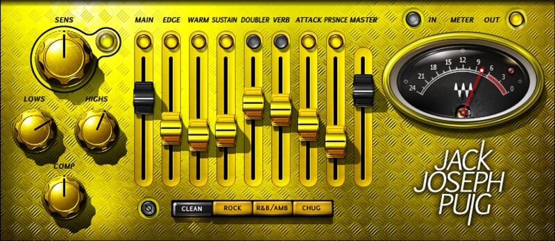 Waves JJP Guitars plugin interface on sale at Plugin Boutique, 69% off until Apr 19