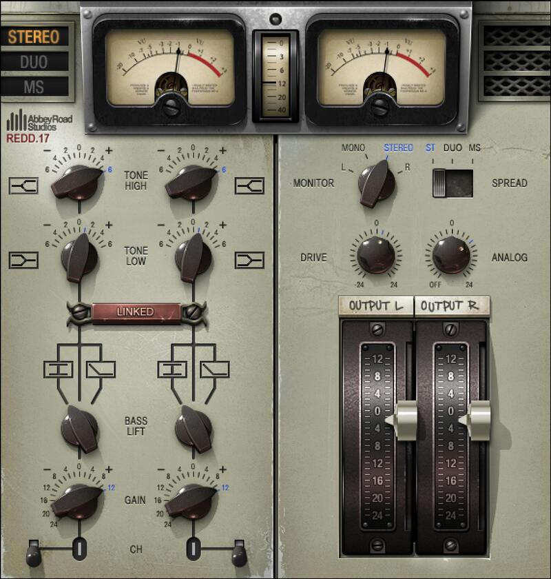Waves Abbey Road REDD Consoles plugin interface on sale at Plugin Boutique, 79% off until Oct 20