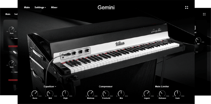A dual‑engine electric piano instrument for Kontakt with deep layering and onboard effects.