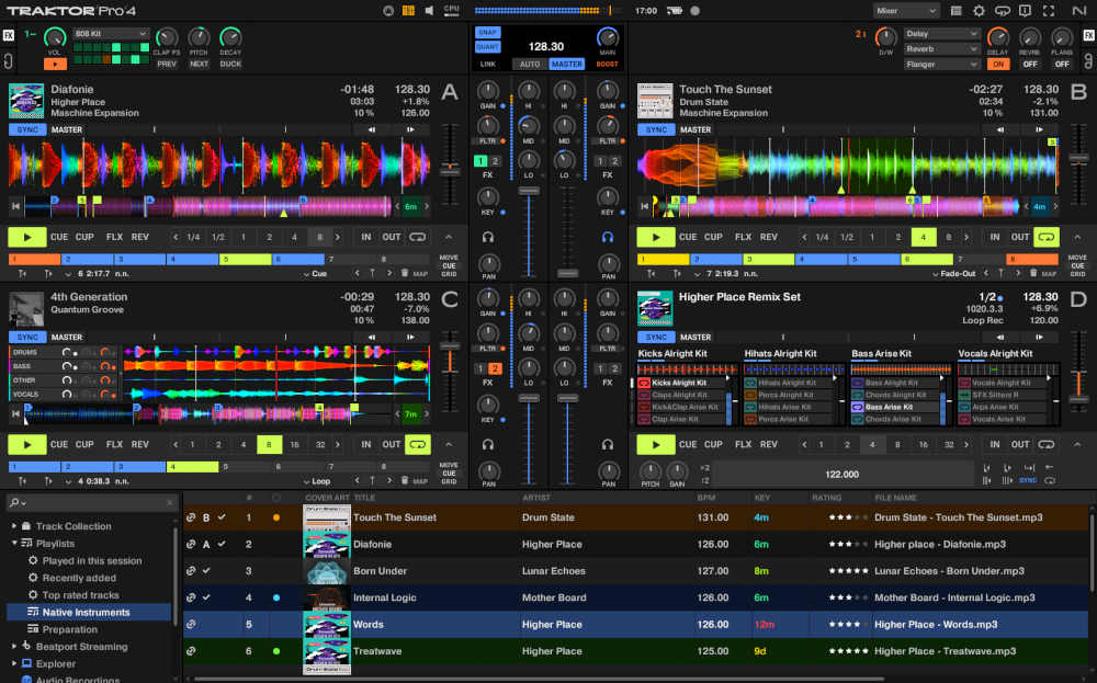 Native Instruments Traktor Pro 4 plugin interface on sale at Plugin Boutique, 32% off until Jun 30