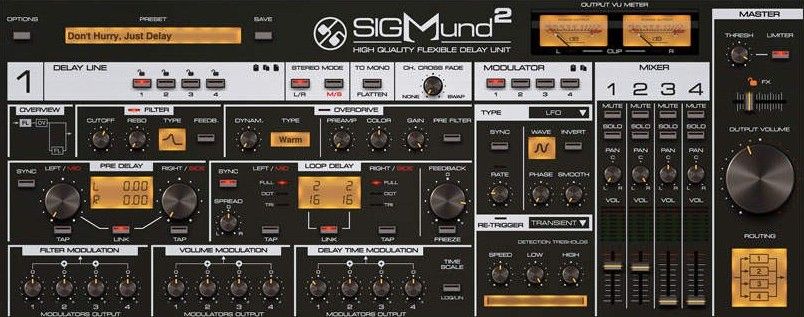 D16 Group Sigmund 2 plugin interface on sale at Plugin Boutique, 40% off until Aug 03