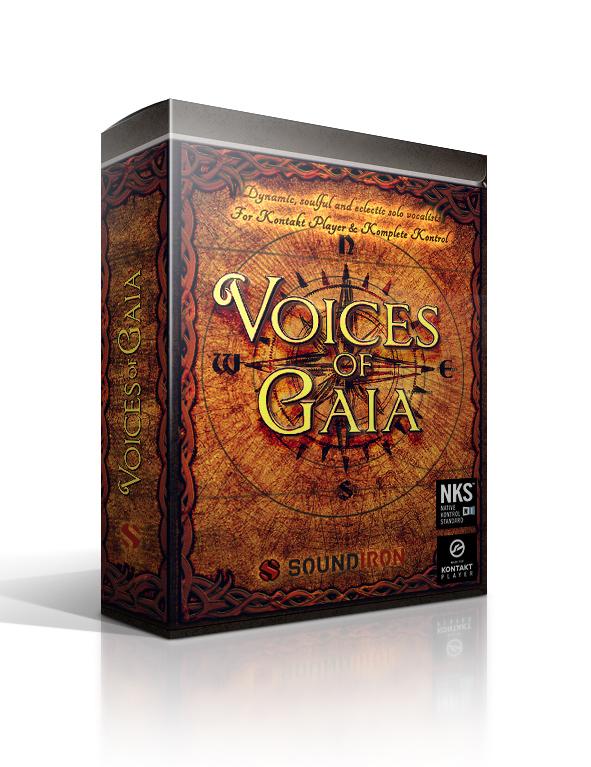 A Kontakt Player vocal library with legato, sustains, thousands of phrases and vocal-derived ambiences.