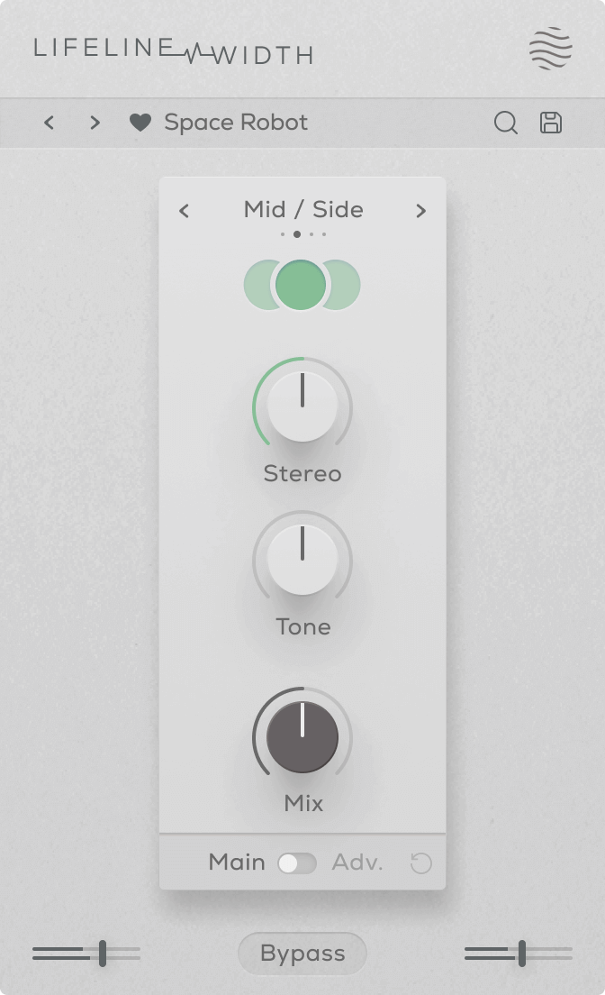 Practical stereo-width shaping with Haas, M/S, detune and multiband controls for tracking and mixing.