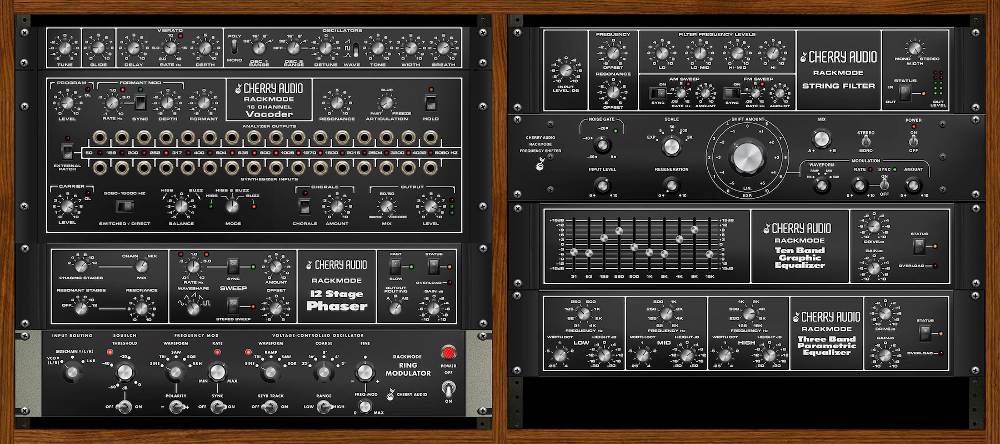Circuit-accurate digital recreations of classic Moog rack processors with modern workflow enhancements.