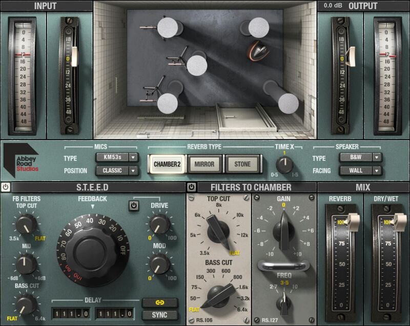 Waves Abbey Road Chambers plugin interface on sale at Plugin Boutique, 73% off until Mar 11