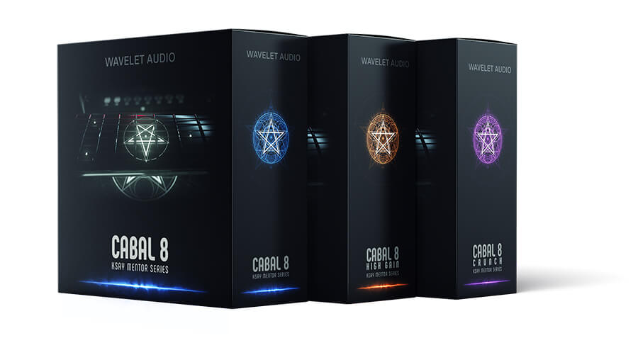 A meticulously sampled 8-string Kontakt guitar with per-string tuning, detailed articulations, and DI plus processed tones.