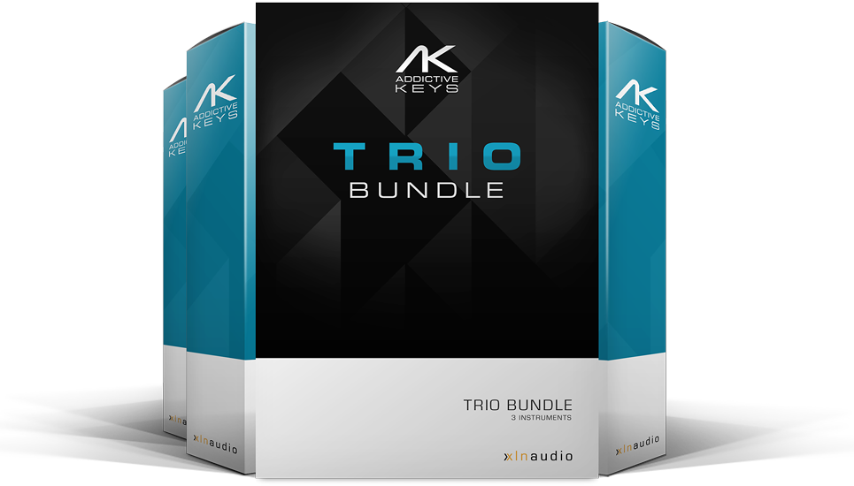 Choose any three Addictive Keys instruments with full engine, presets, mic control and standalone operation.