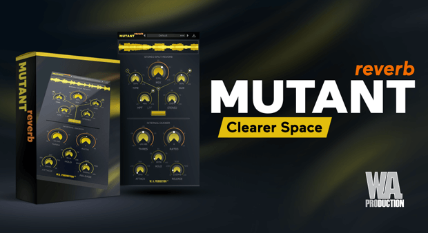 Mono-to-stereo reverb with an internal ducker for keeping reverb tails from masking the dry signal.