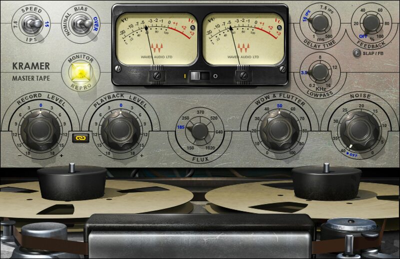 Authentic early analog tape sound and tube warmth with tape delay, wow/flutter and saturation controls.