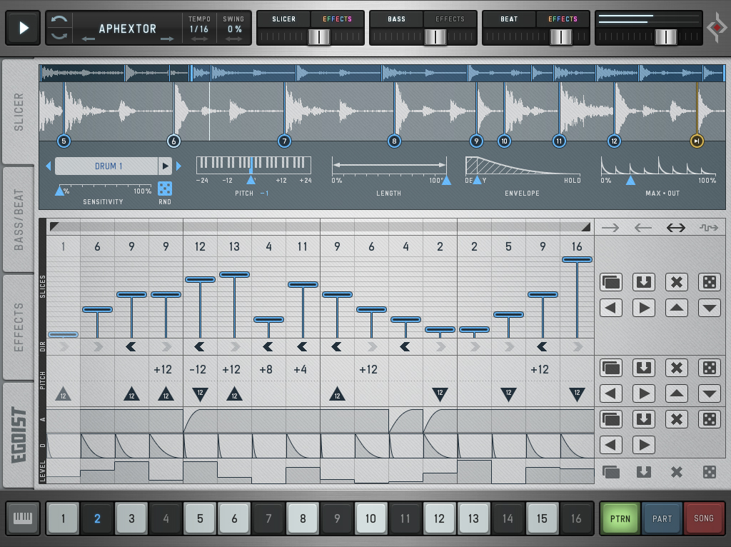 Sugar Bytes Egoist plugin interface on sale at Plugin Boutique, 50% off until Aug 31