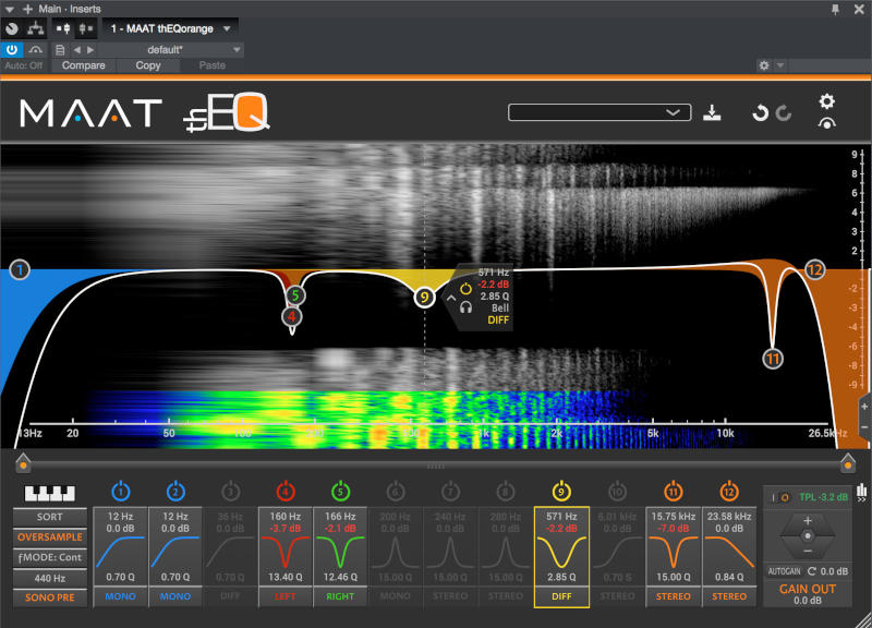 A high-precision linear-phase mastering EQ focused on transparent, low-distortion spectral correction and timing preservation.