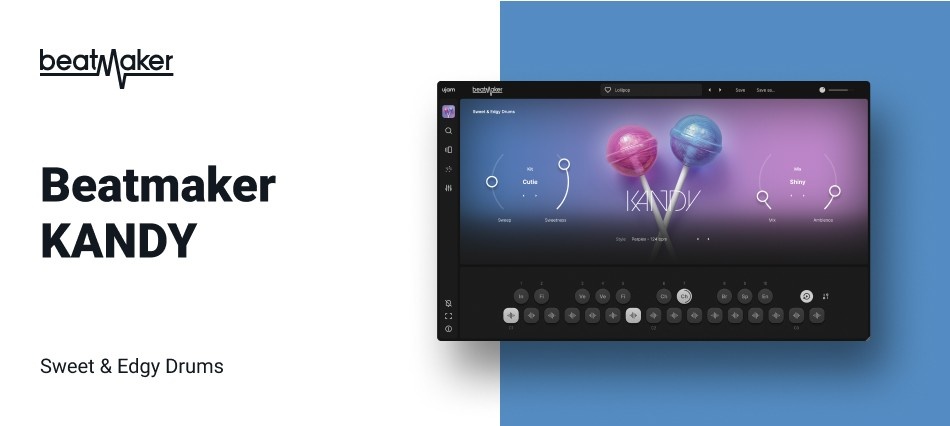 UJAM Kandy plugin interface on sale at Plugin Boutique, 61% off until Jan 10