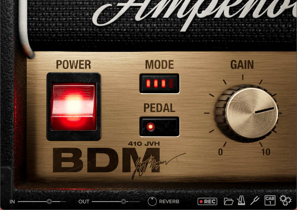 Four-channel British-style amp simulator with matched cabs and dynamic IRDX speaker response.
