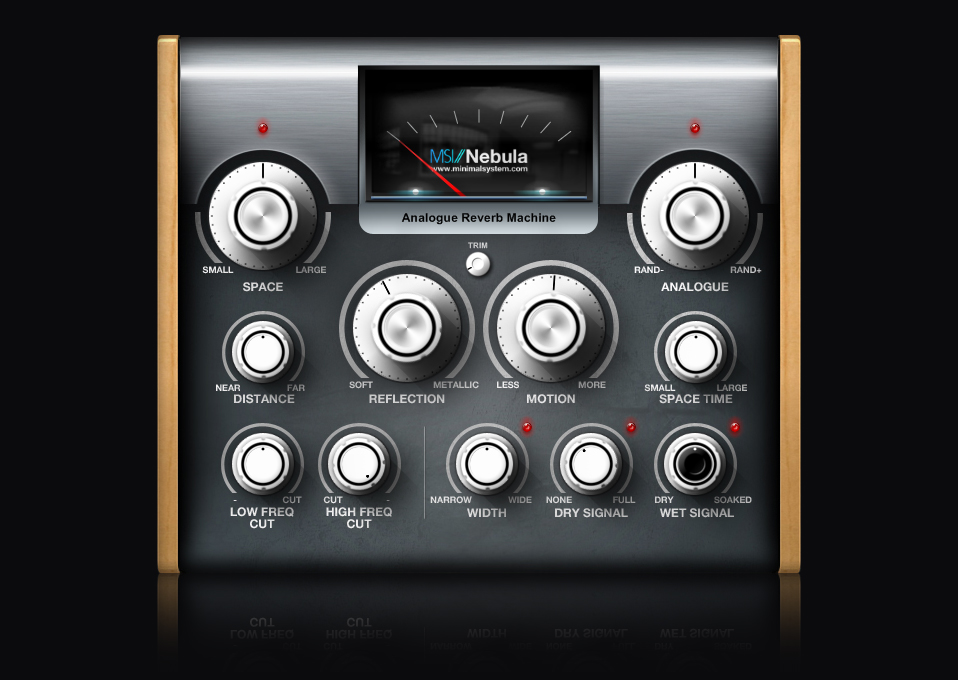 Analogue-modelled reverb for both conventional spaces and lush atmospheric textures from simple or complex sources.