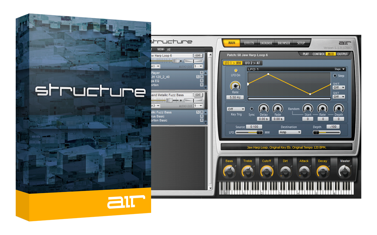 Multi-timbral sampler with a 37+GB library, integrated editor, surround effects, and Kontakt/EXS24/SampleCell support.