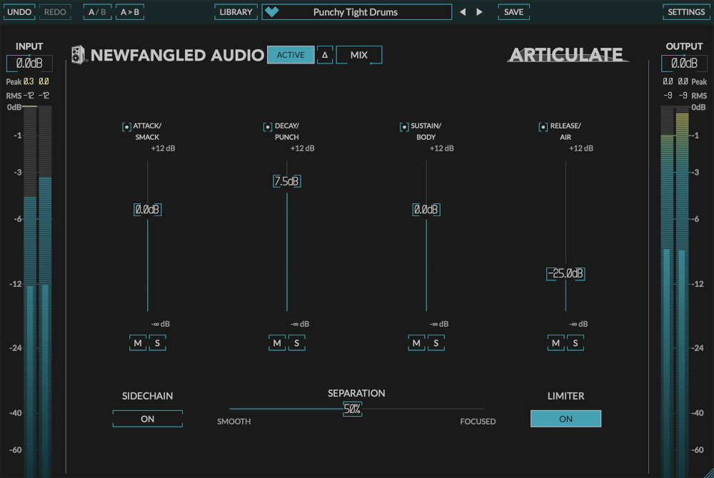 Newfangled Audio Articulate plugin interface on sale at Plugin Boutique, 43% off until Mar 16