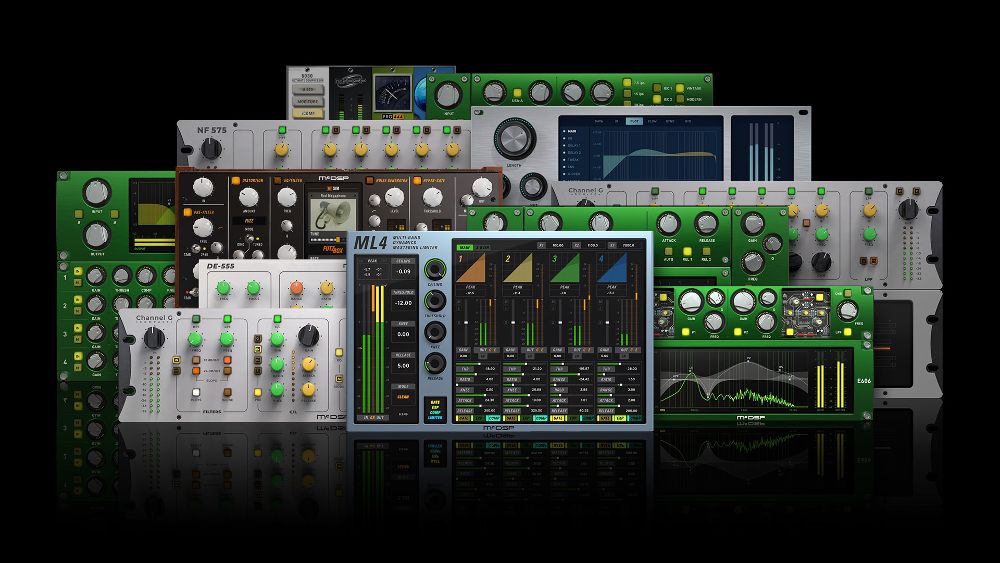Native v7 bundle of McDSP mixing, mastering and creative processing plugins, including compressors, EQs and effects.