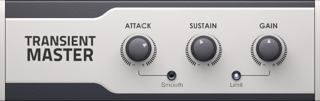Native Instruments Transient Master plugin interface on sale at Plugin Boutique, 47% off until Oct 26
