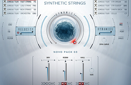 A Kontakt library of vintage-to-modern string synths with preset snapshots, loops and NOVO sound-shaping tools.