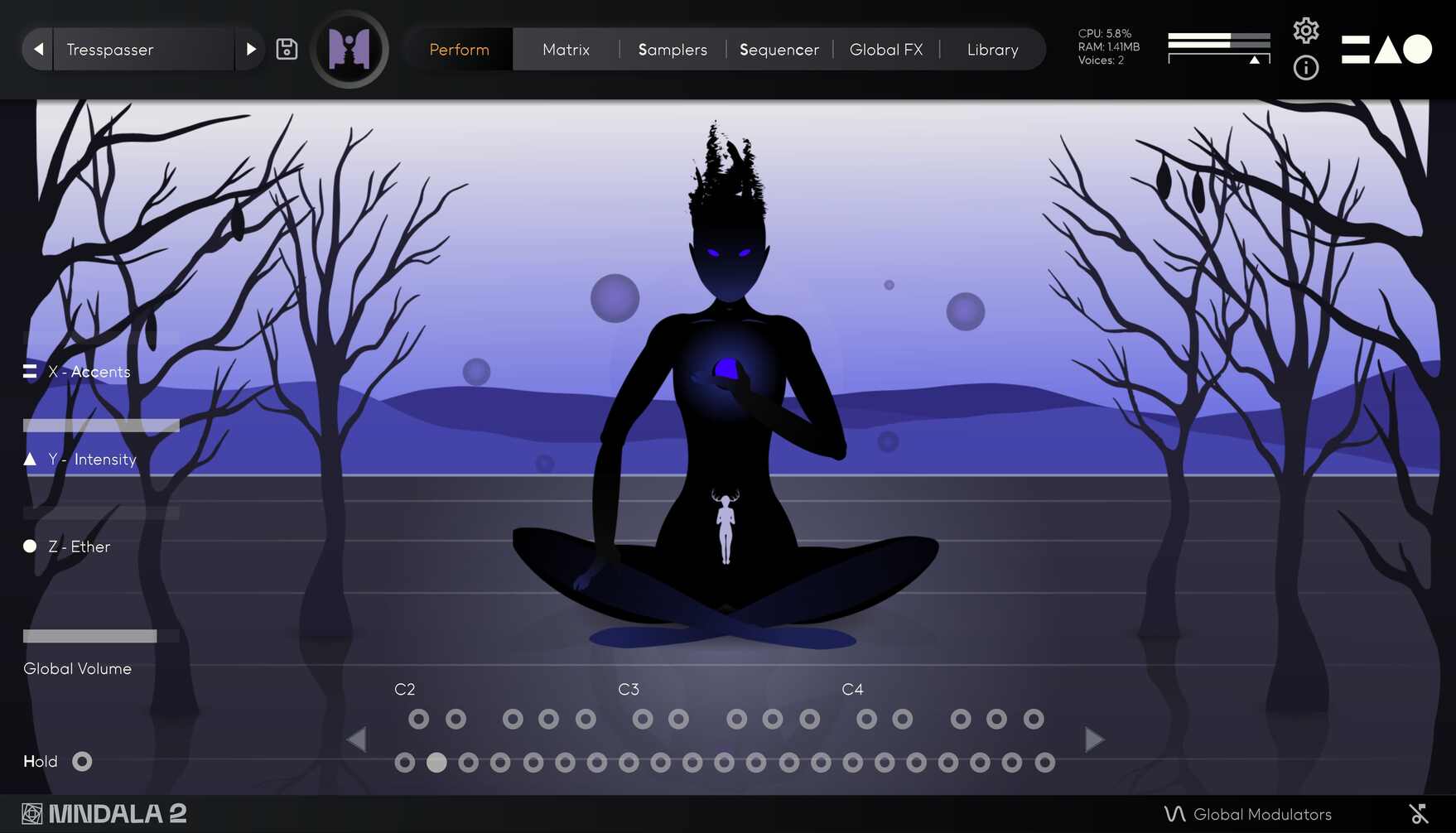 High-resolution haunted sample instrument with a proprietary VST/AU/AAX plugin and 60 presets for horror textures.