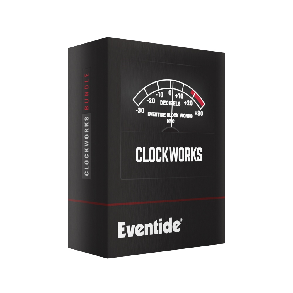 Eight modelled Eventide studio classics for vintage modulation, pitch manipulation, dynamics and classic plate/room reverbs.