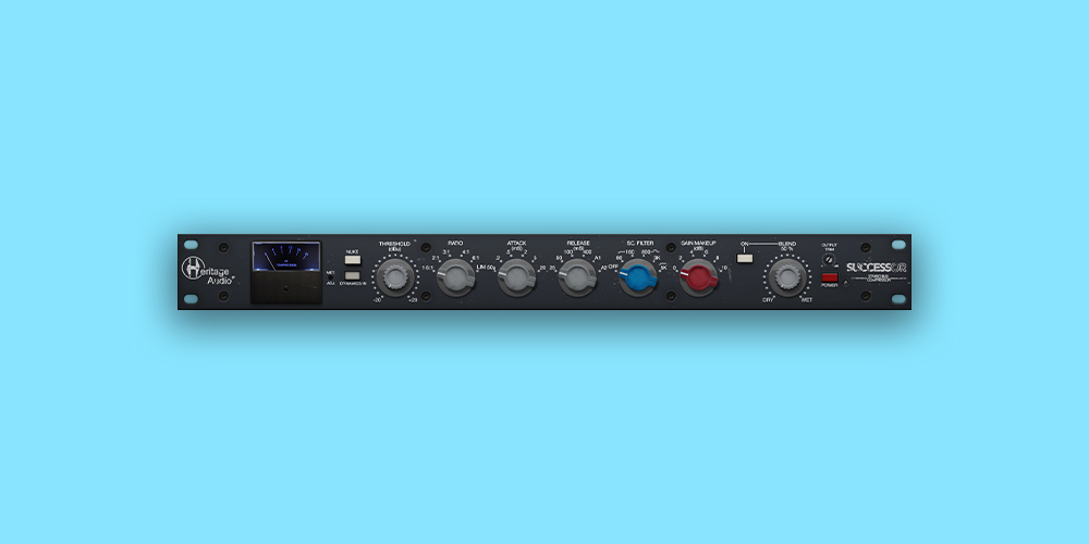 Diode-bridge compressor plugin with warm harmonic coloration, Blend parallel control, and an extreme NUKE mode.