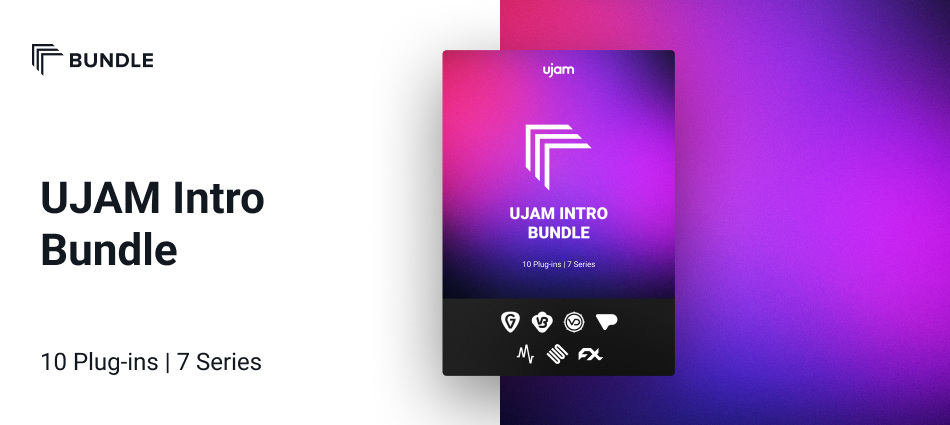 Ten UJAM instruments and an effects Finisher for fast, preset-driven arrangement and beat production.
