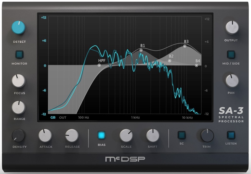 McDSP SA-3 Spectral Processor plugin interface on sale at Plugin Boutique, 46% off until Jun 30