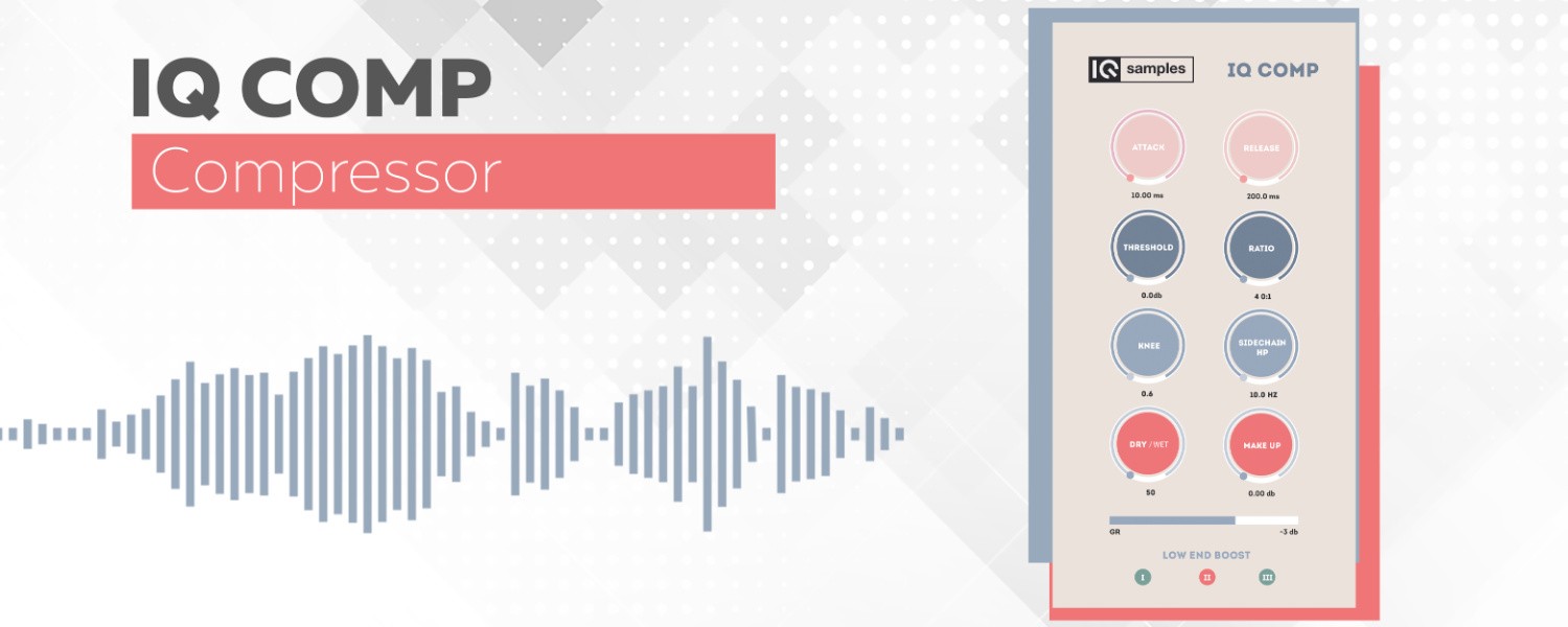 Modern compressor with parallel mix and three BOOST modes for added punch, weight and presence.