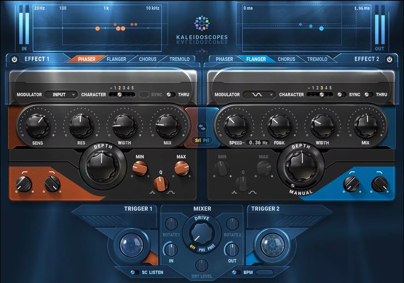Waves Kaleidoscopes plugin interface on sale at Plugin Boutique, 64% off until Jul 20