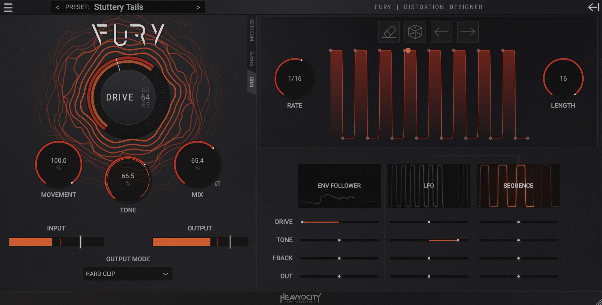 Heavyocity FURY plugin interface on sale at Plugin Boutique, 67% off until Oct 16
