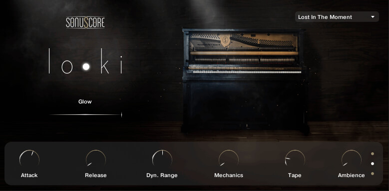 A Kontakt-based felt piano focused on intimate, atmospheric tones with flexible ambience controls.