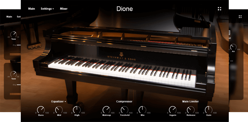 A sampled Steinway D concert grand for Kontakt with extensive mic positions, addon sources, layering and built-in effects.