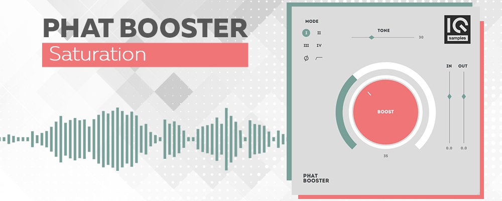 One-knob saturation with four algorithms, tone control and selectable low-cut filters for added low-end weight.