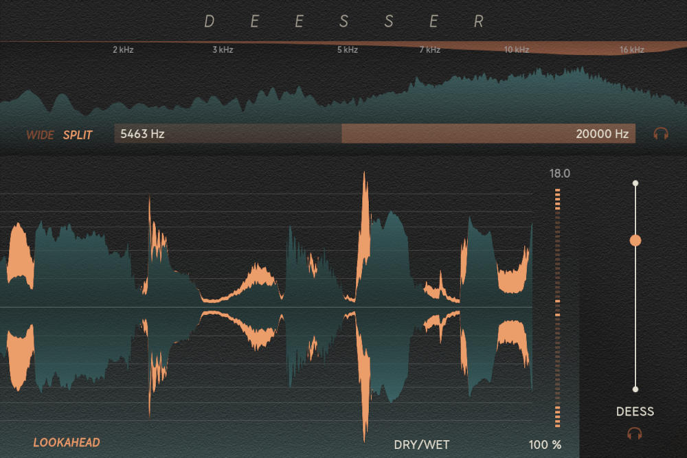Softube Deesser plugin interface on sale at Plugin Boutique, 37% off until Jun 14