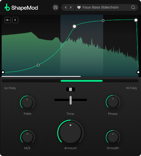 Plugin Boutique ShapeMod plugin interface on sale at Plugin Boutique, 61% off until Oct 25