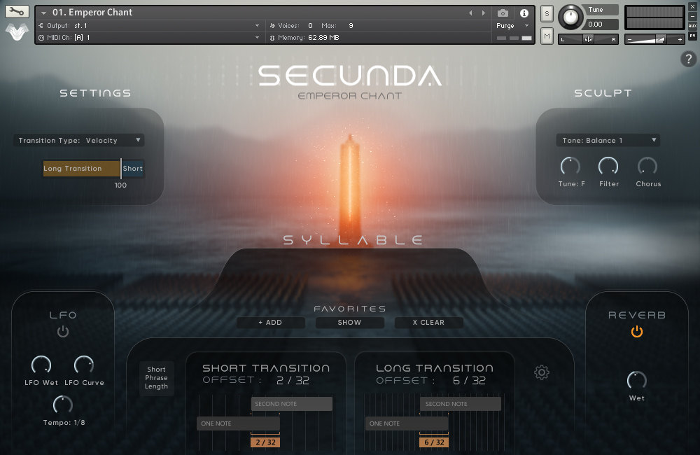 Kontakt library of throat-singing samples and cinematic vocal-based instruments for trailers, scores, and experimental music.