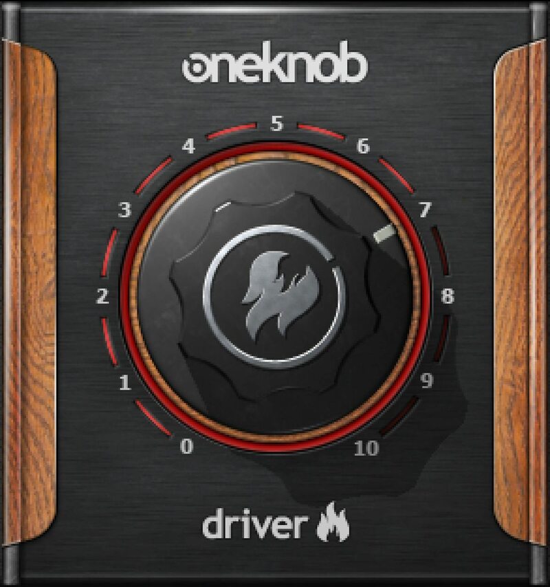 Waves OneKnob Driver plugin interface on sale at Plugin Boutique, 38% off until Jul 20