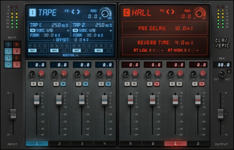 Layerable suite of delays and reverbs modeled on Chris Lord‑Alge’s studio hardware for depth and space.