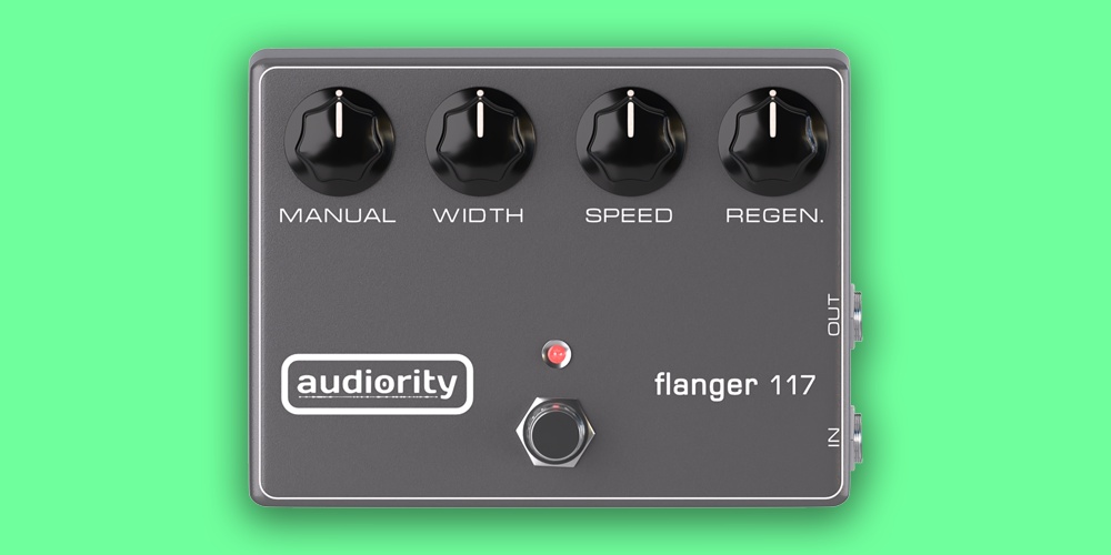 Audiority Flanger 117 plugin interface on sale at Plugin Boutique, 48% off until Sep 02