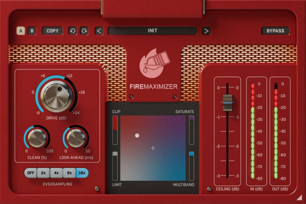 United FireMaximizer plugin interface on sale at Plugin Boutique, 83% off until Mar 30
